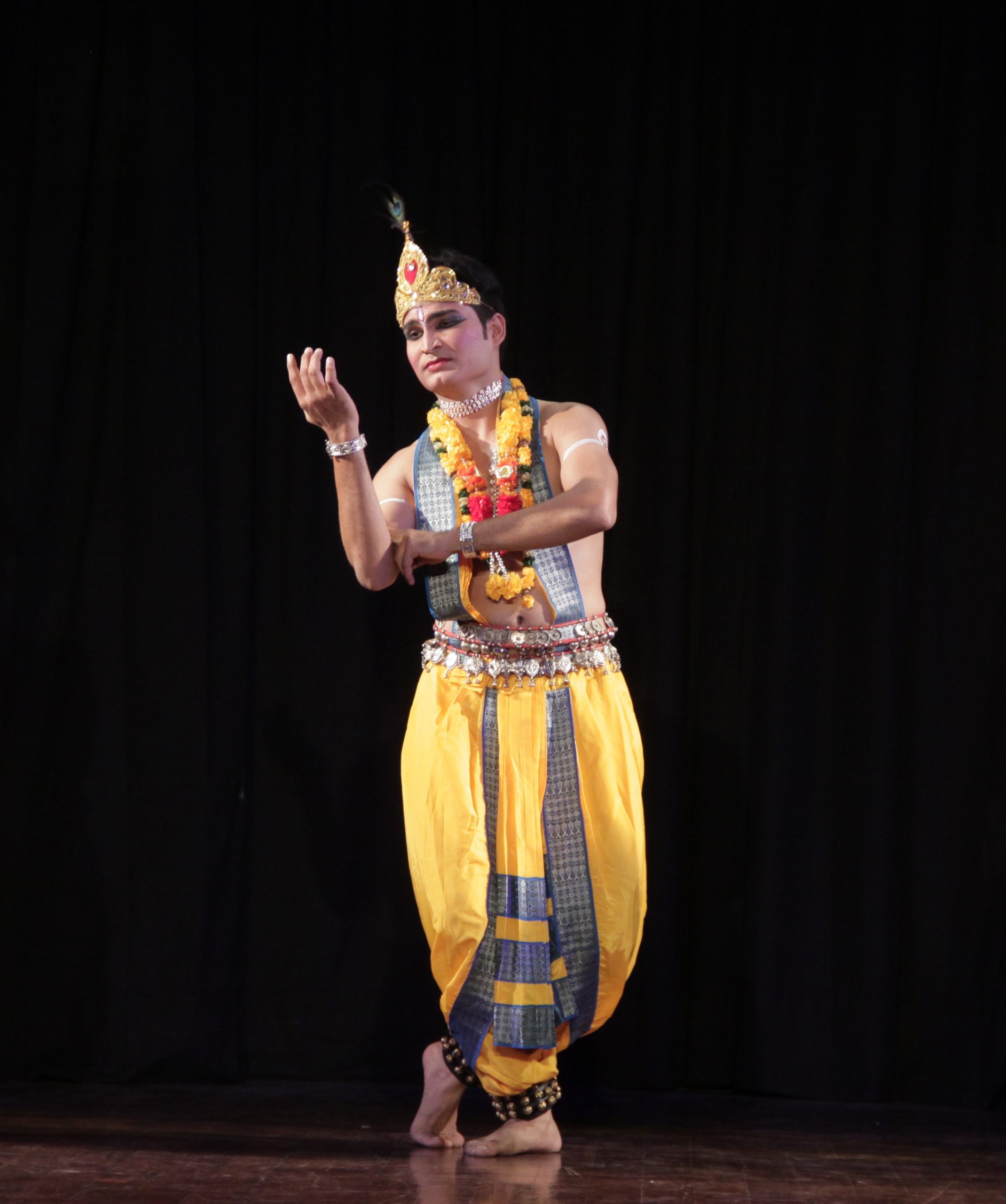 Kishan Manocha, an Odissi Dancer, Anand Foundation