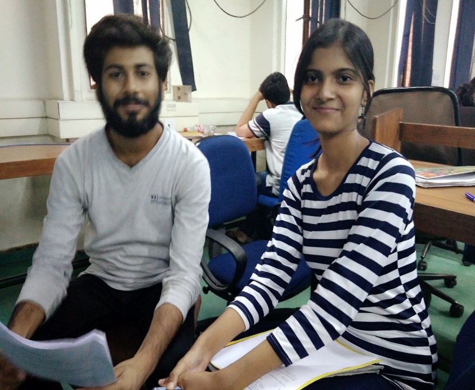 Shubham Saxena, Physics student, Anand Foundation