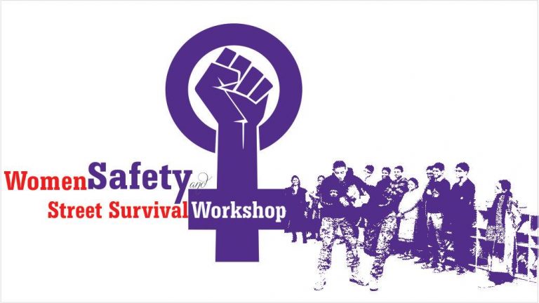 women safety and street survival workshop, anand foundation