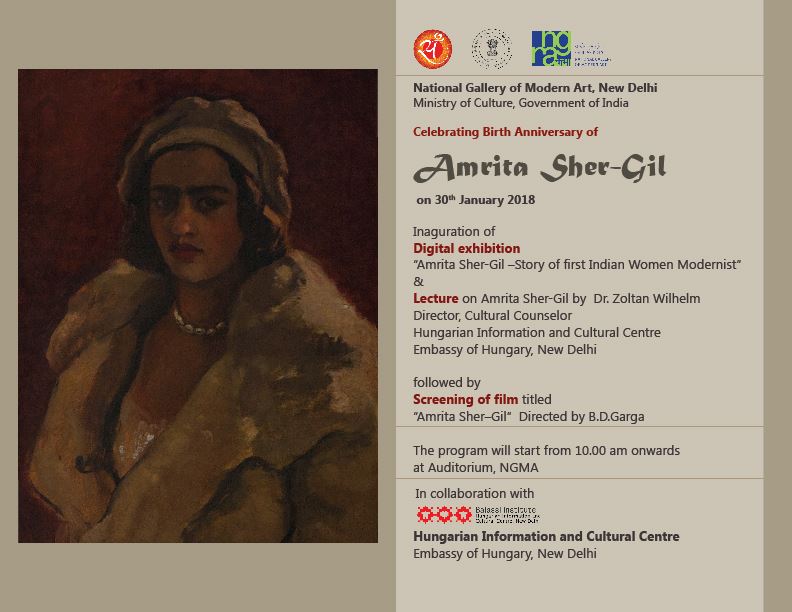 Celebrating Birth anniversary of Amrita Sher-Gil, Anand Foundation