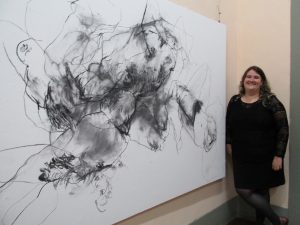 "Layers of the Gaze" Drawings By Andreia Dulianel @ Art Gallery | New Delhi | Delhi | India