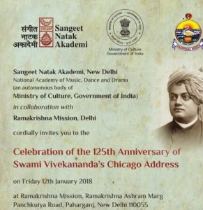 Celebration of the 156th Birthday of Swami Vivekananda @ Ramakrishna Mission | New Delhi | Delhi | India