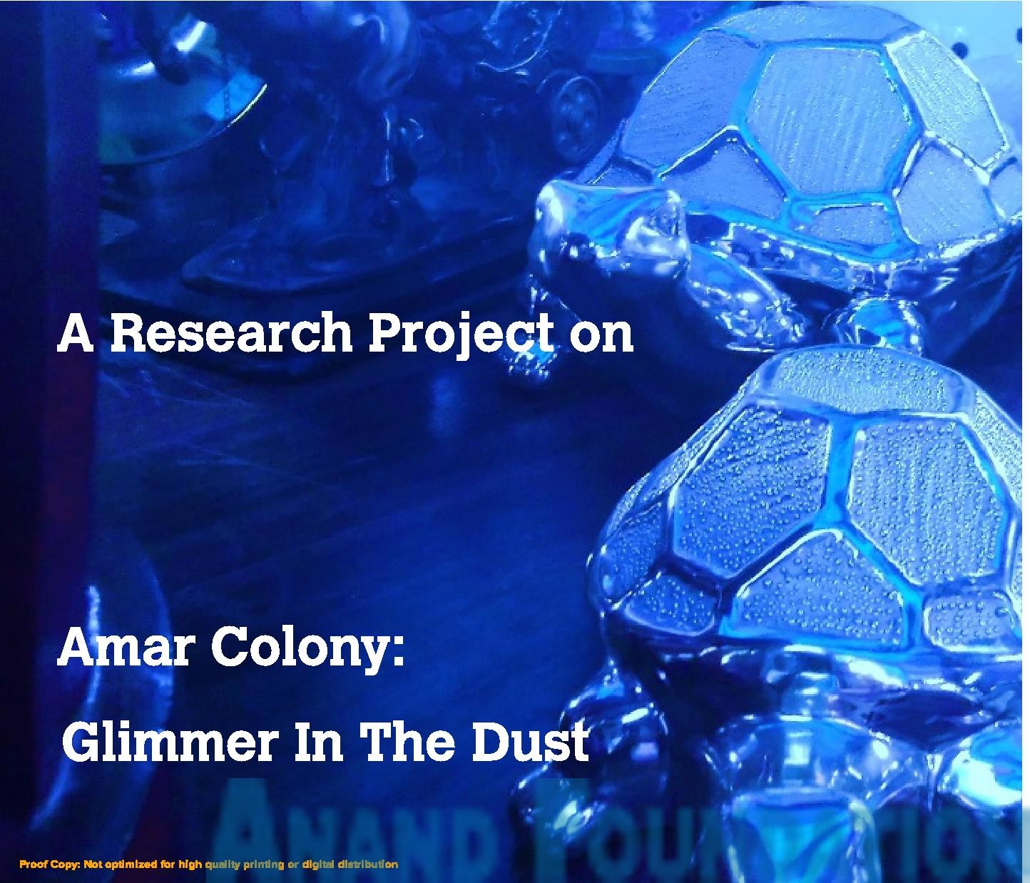 Amar Colony - Glimmer in the dust