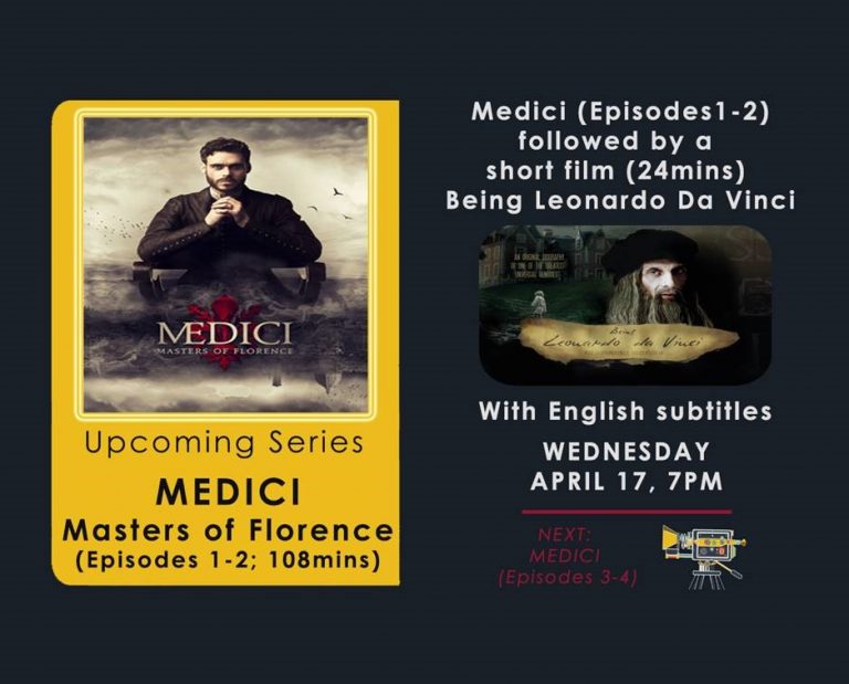 Screening of Medici and Being Leanardo Da Vinci